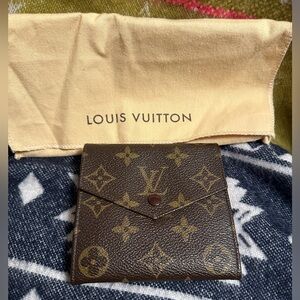 Vintage Louis Vuitton Double sided compact wallet